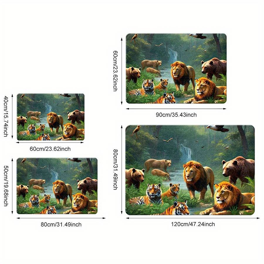 1Pc 19.6x31.5inch 50x80cm Floor Mat