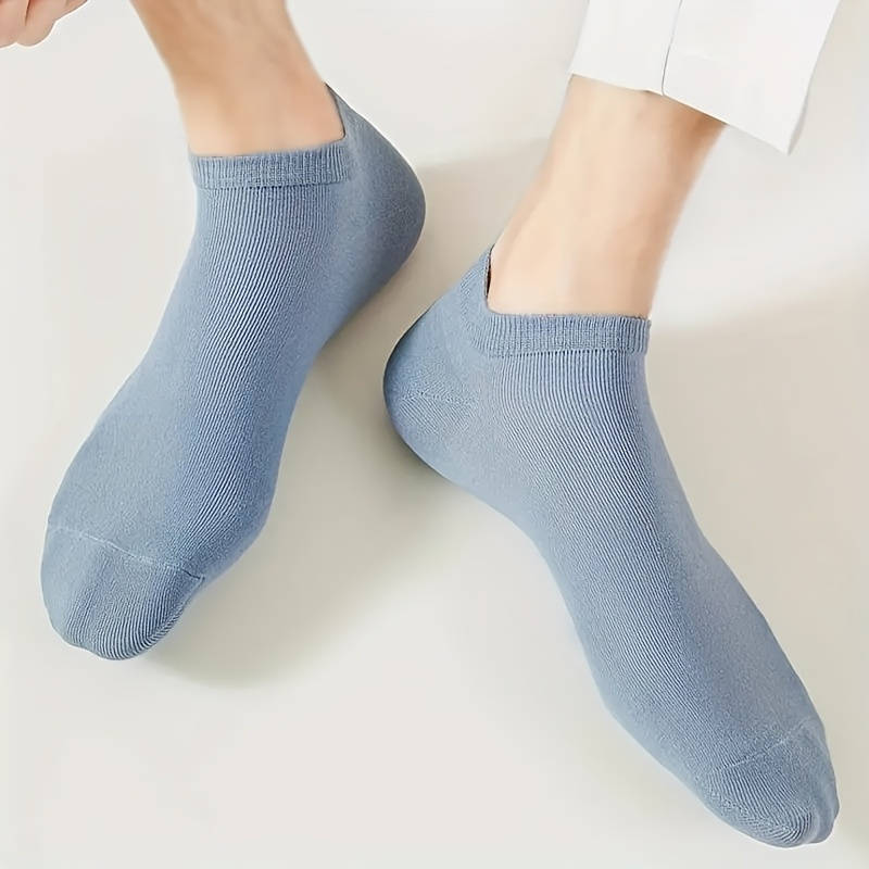 7 Pairs Of Mixed Colors One Size High Elastic Socks
