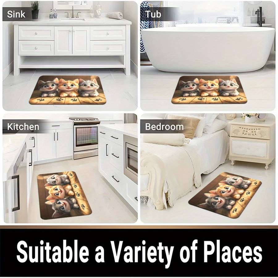 1Pc 15.75x23.62inch 40x60cm Floor Mat