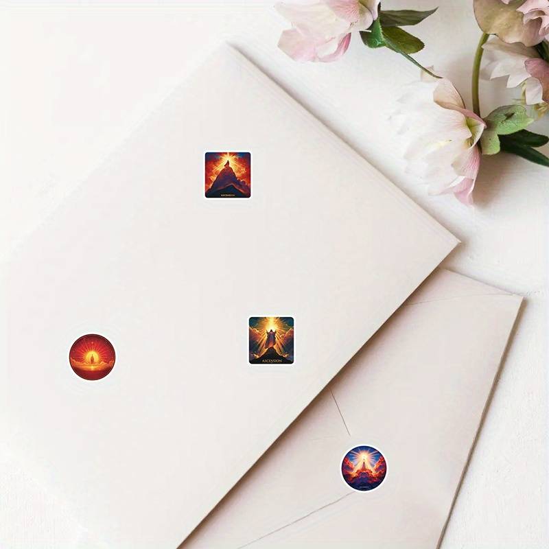 55pcs Jesus Christian Themed Stickers