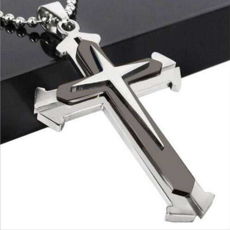 1 Piece Silvery Jesus Theme Pendant