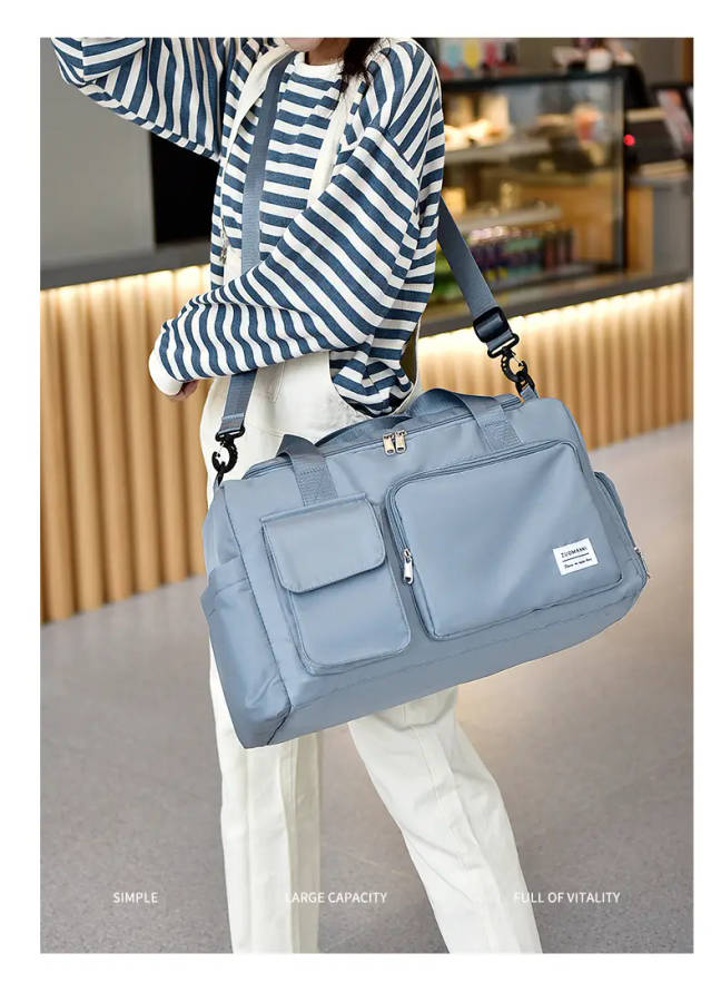 Large-capacity Travel Luggage Bag Portable Sports Zipper Handbag Multifunctional Overnight Bag Unise