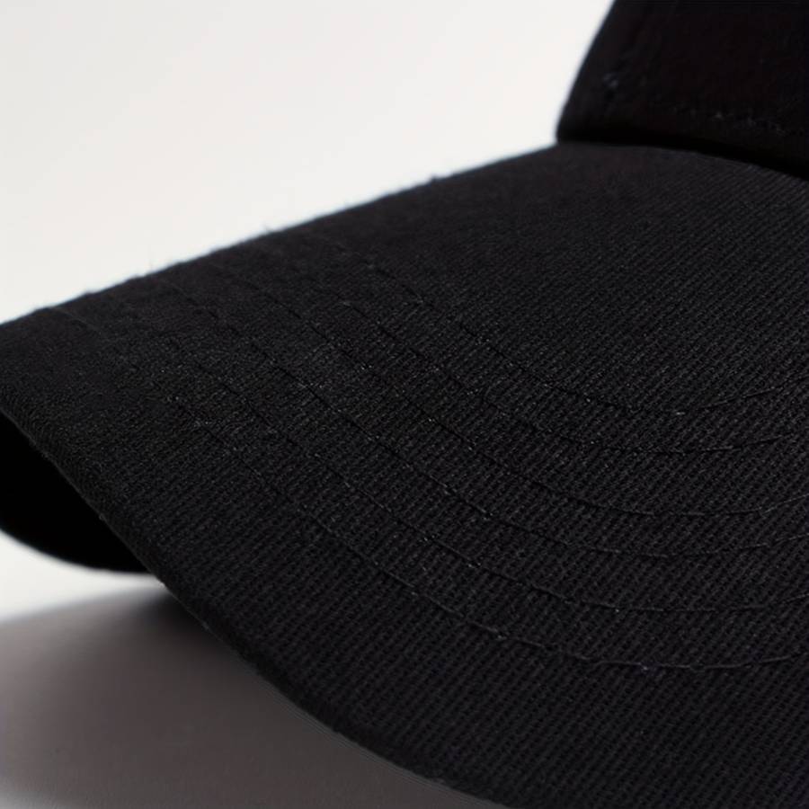 1pc Curved Brim Adjustable Sun Hat Fashion Baseball Cap Solid Color Sunscreen Sports Dad Hat For