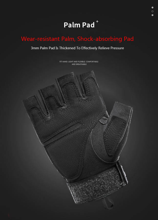 1 Pair Army Green Size L Outdoor Sports Gloves