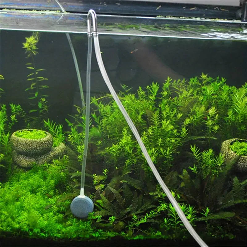 4 Pieces Stainless Steel U-Shaped Aquarium Air Hose Connectors