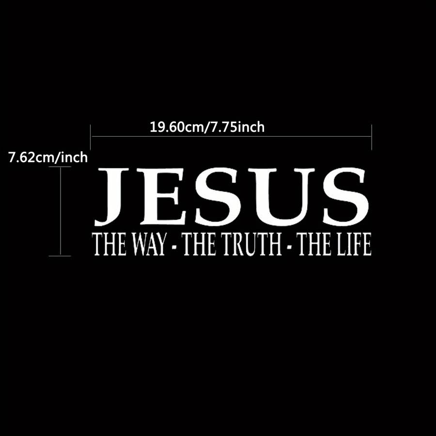 1pc Jesus Christian Themed Stickers