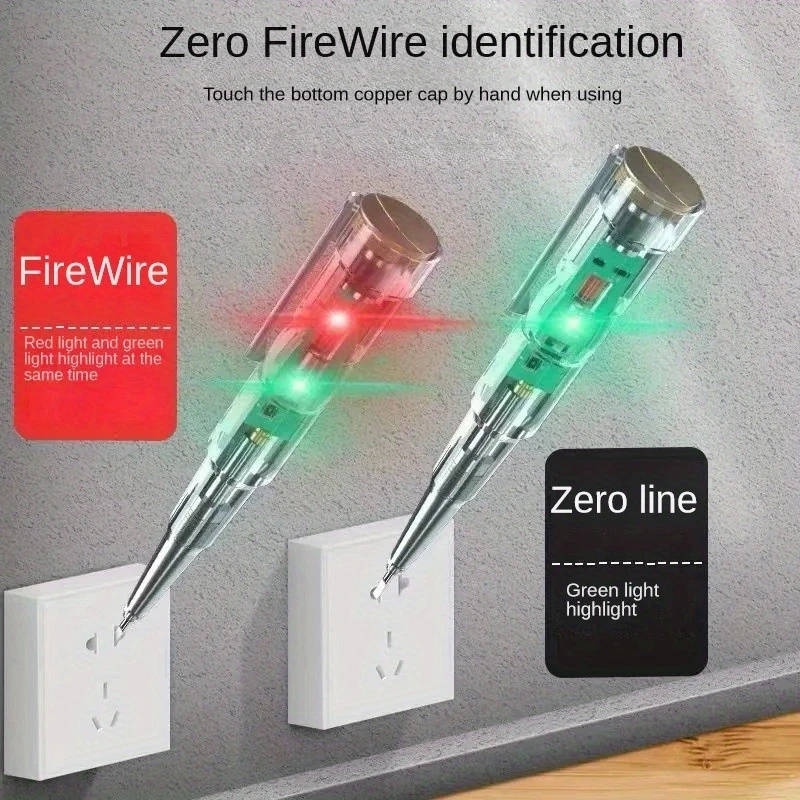 AC24-250V DC12-24V Smart Voltage Testing Pen