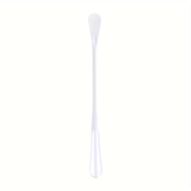 1pc Kitchen Multi-purpose Spoon Stir Stick Small Spoon With Egg Beater Household Egg Stir Sti