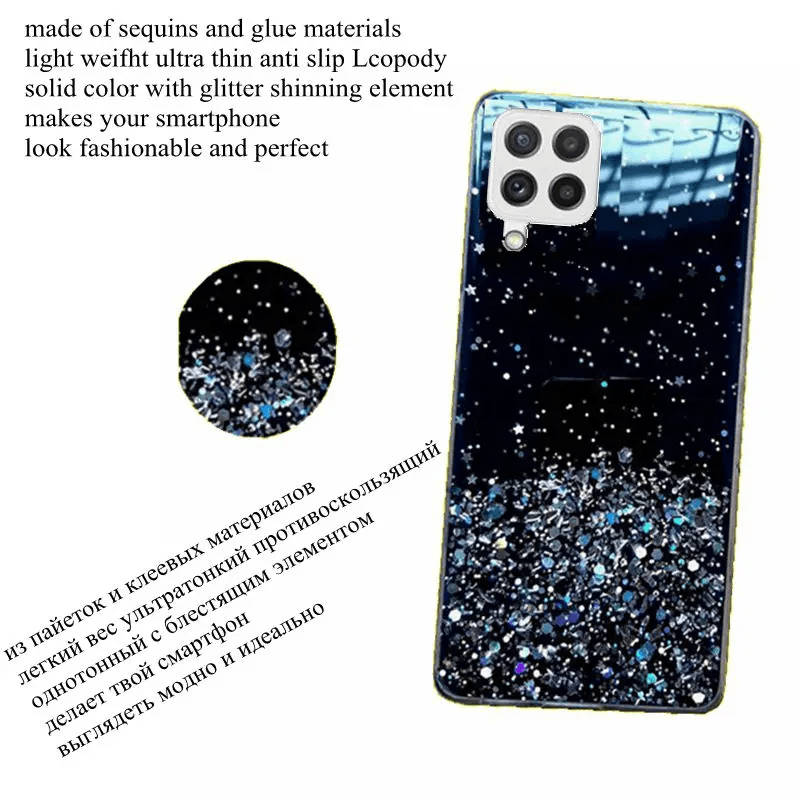 1pc Light Green For Samsung Galaxy A12 Phone Cases