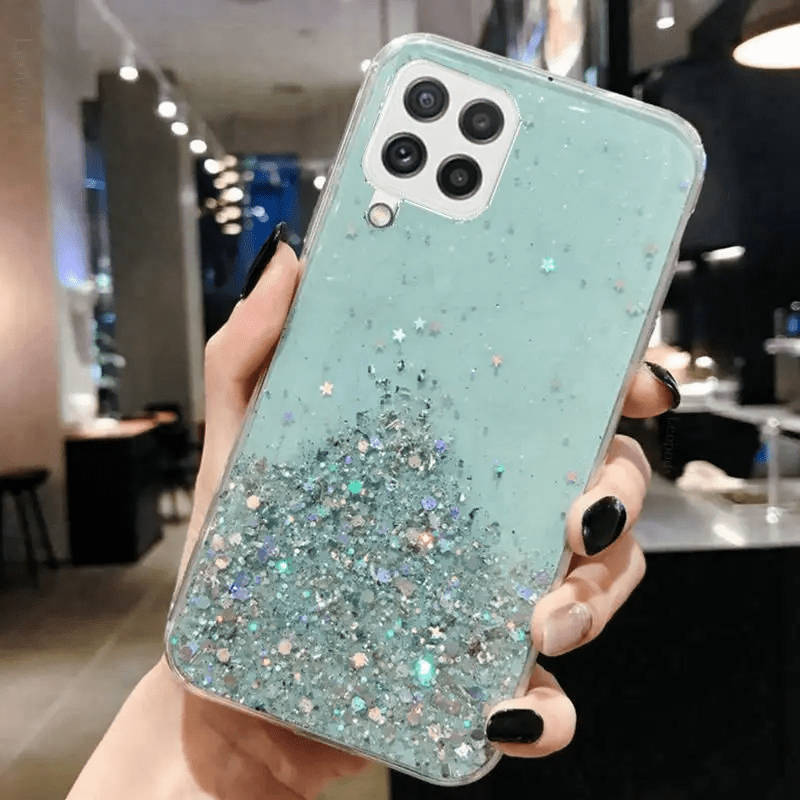 1pc Light Green For Samsung Galaxy A12 Phone Cases