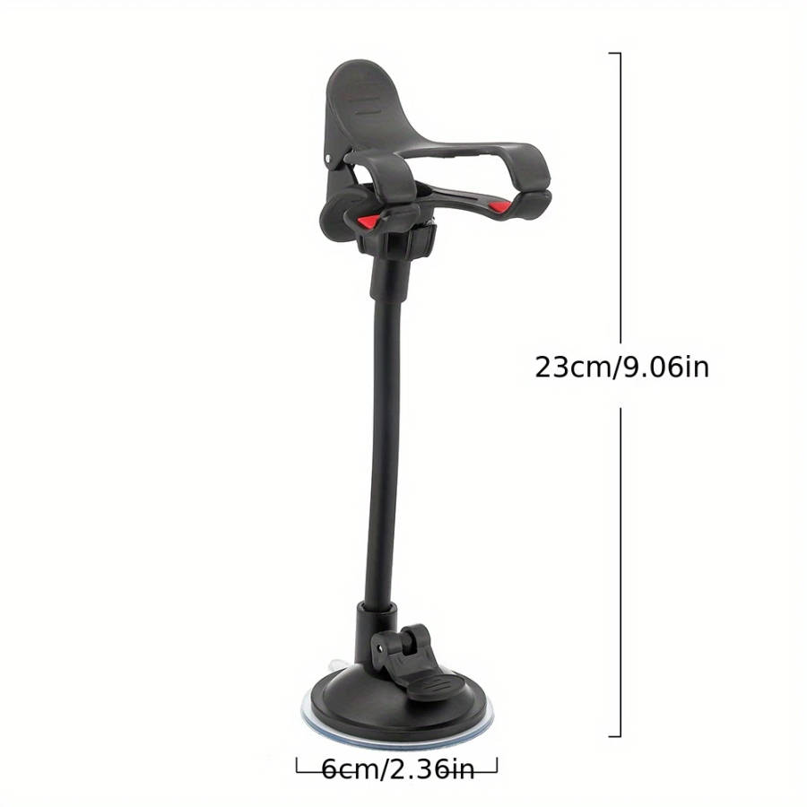 1pc Multi Functional Adjustable Steering Flexible Gooseneck Suction Cup Car Phone Holder Instr