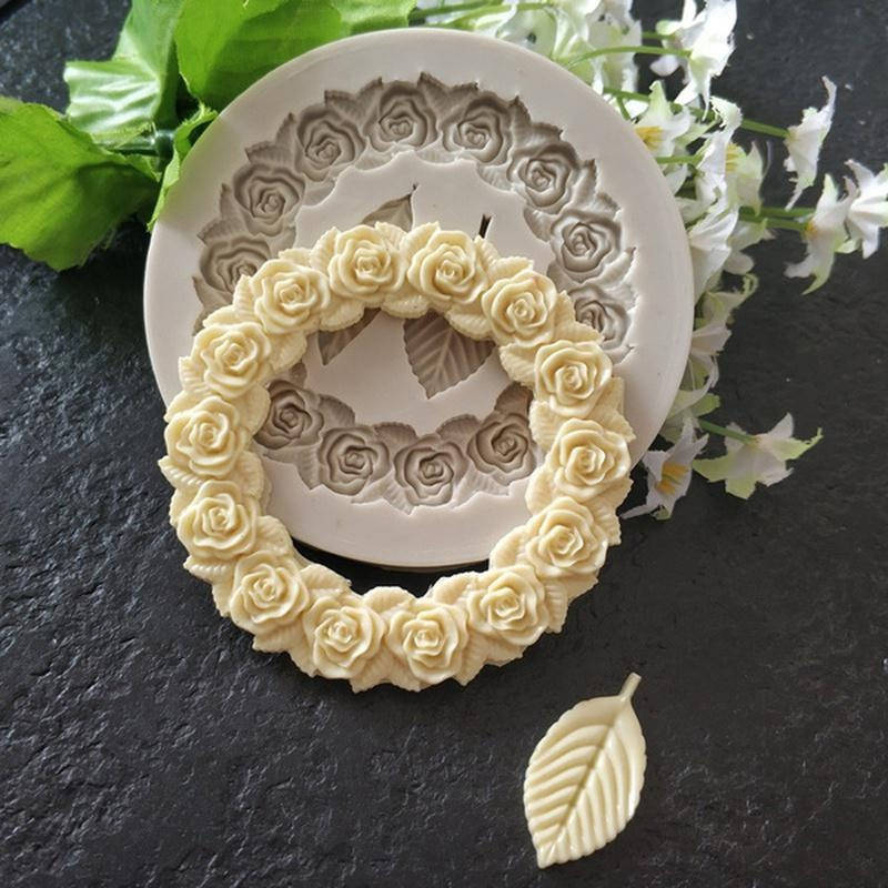 1pc Food-Grade Silicone Leaf Mold for Cake Decorating and Chocolate Making Kitchen Dining Acces