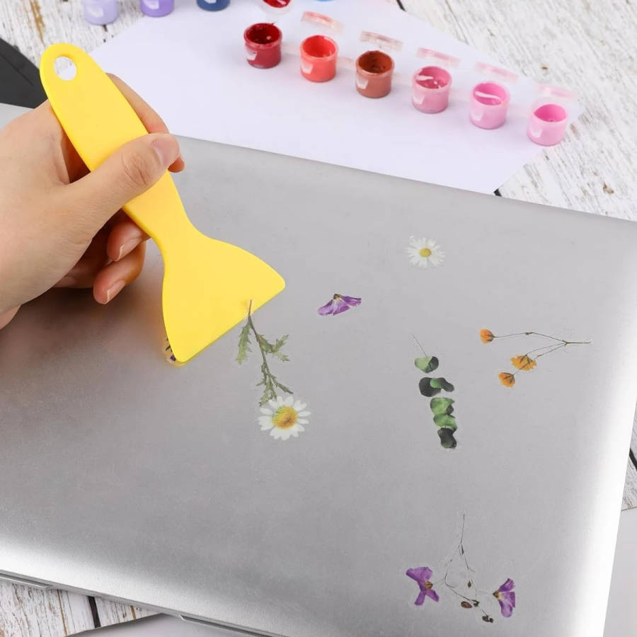 4Pcs Scraper Tool Putty - Yellow