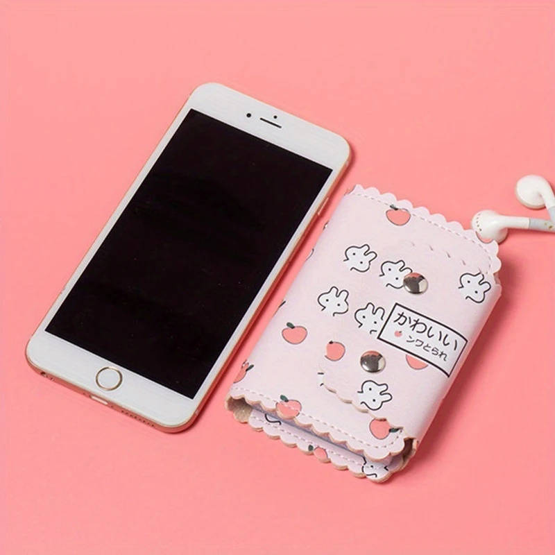 1 x Cute Cartoon Printed Credit Card Holder