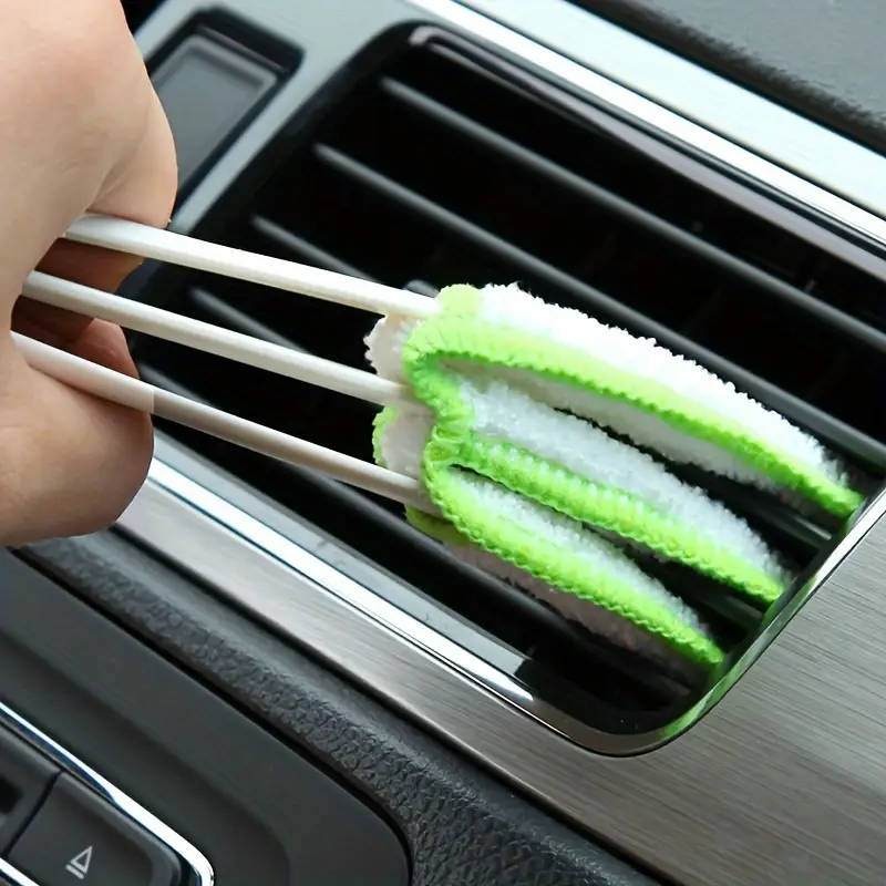 Versatile Air-Conditioner Vent Cleaning Brush Detachable Washable Perfect for Door Partitions