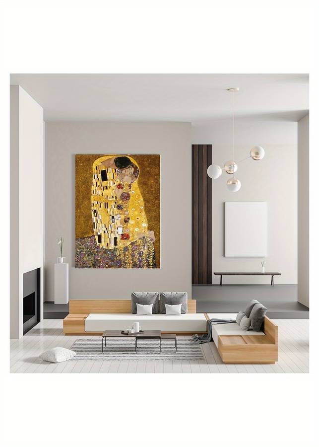 1000pcs Klimt Kiss Puzzle Game Toy Home Decoration Puzzle Toy Fun Holiday Birth