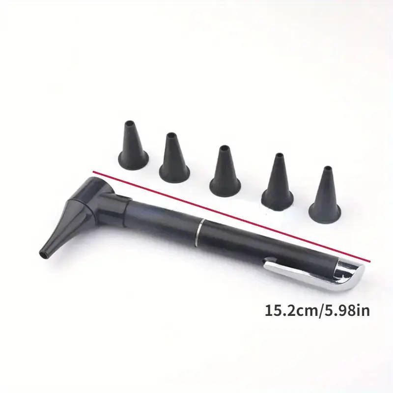 Professional Otoscope with LED Light Ear Care Magnifying Tool Set for Medical Diagnosis Cleanin