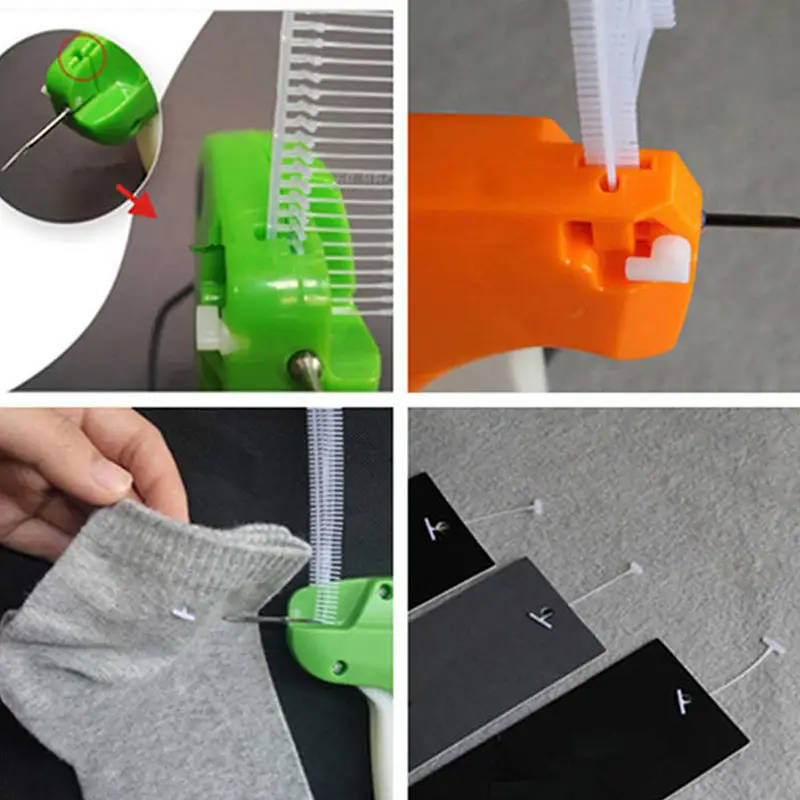 a kit consisting of a tagging gun 5 needles 1000 hair   needles a thick needle gun and a label gun details 4