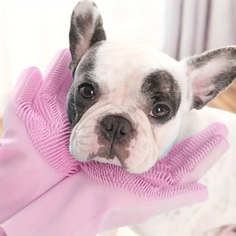 Silicone Pet Grooming Gloves