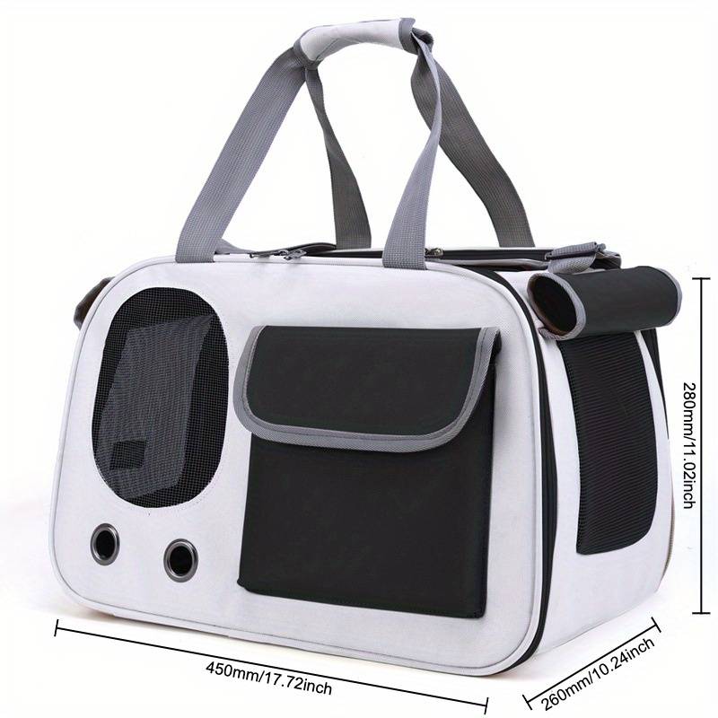 1pc Beige And Green a Pet Bag
