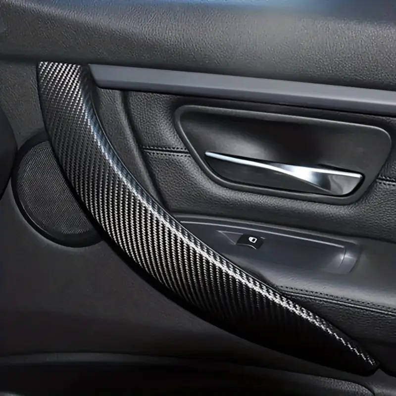 Carbon Fiber Car Door Trim Stickers Multifunctional Waterproof and Scratch-Resistant