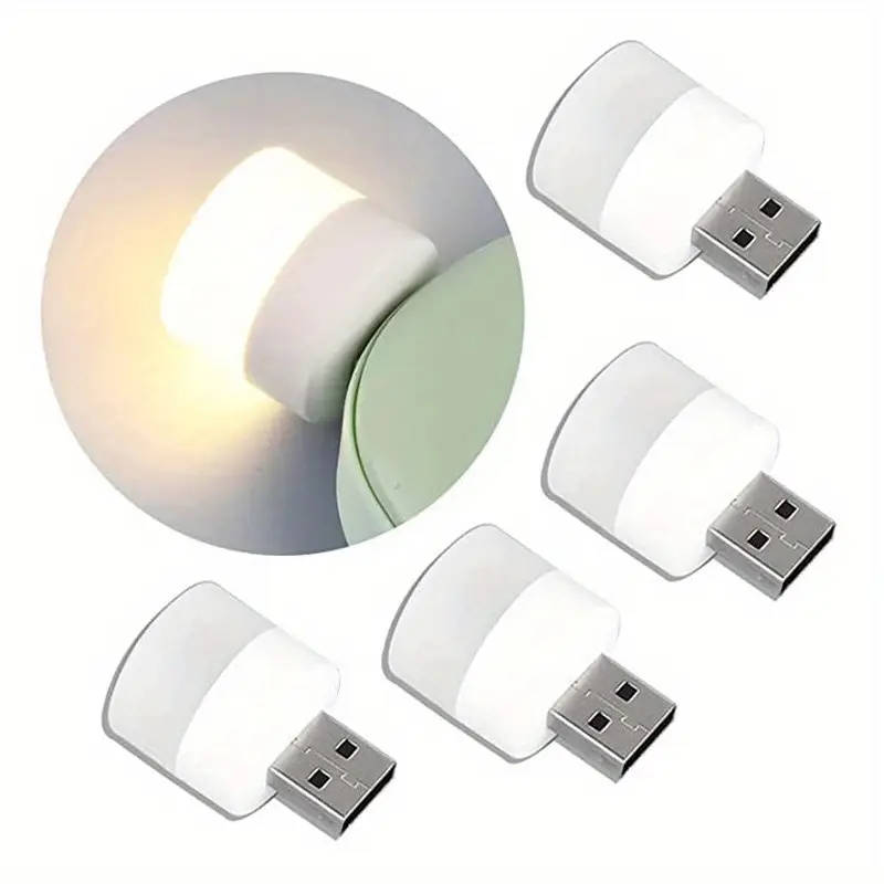 10 Pack Mini USB LED Night Lights