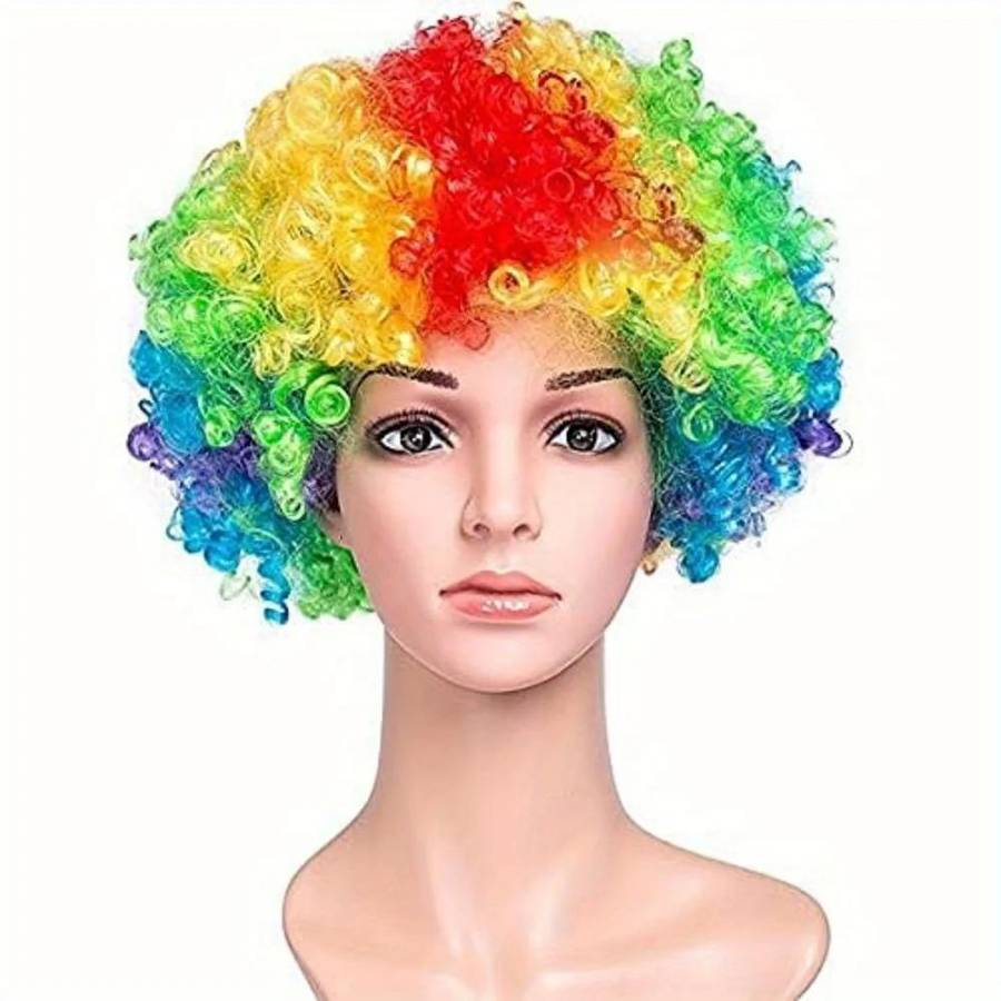 1Pc Rainbow 1pc Fashion Design Wig