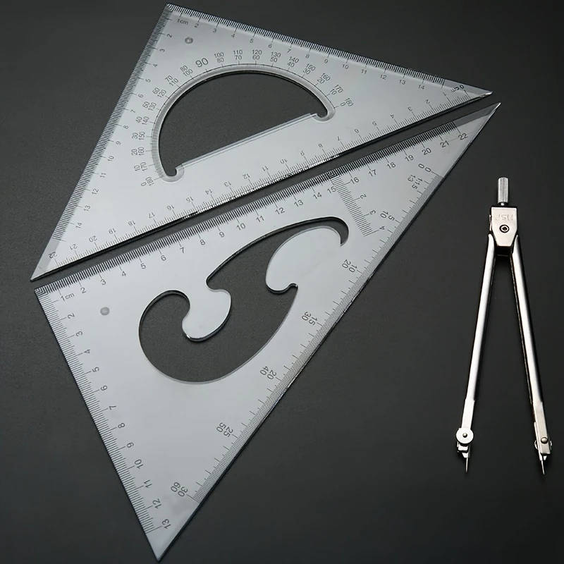 1 Set of Professional Drawing And Drafting Tools Precision Geometry And CAD Tools Suitable for Stude