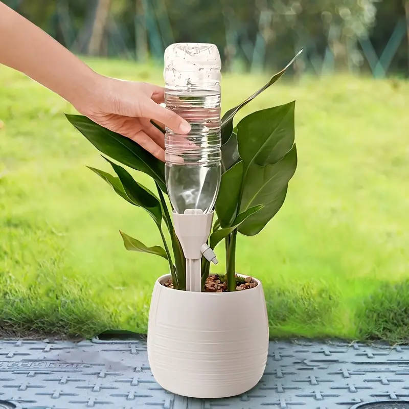 5pcs SOKUCI Smart Automatic Watering System Precision Drip Irrigation with Adjustable Nozzle Effortl