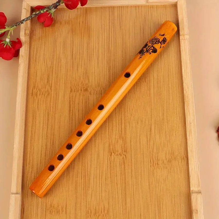 Premium Bamboo Flute 6-Hole Traditional Chinese Woodwind Instrument