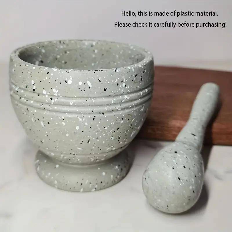 1Set Grinding Bowl Kitchen Garlic Masher Kitchen Peper Crusher Multi-purpose Grinder Home Garli