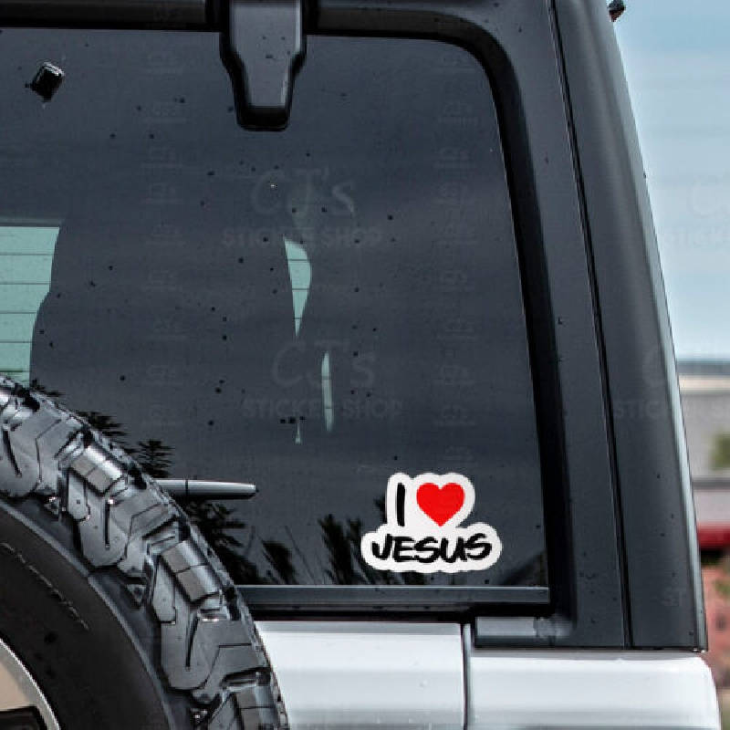 1pc  Jesus Christian Themed Stickers