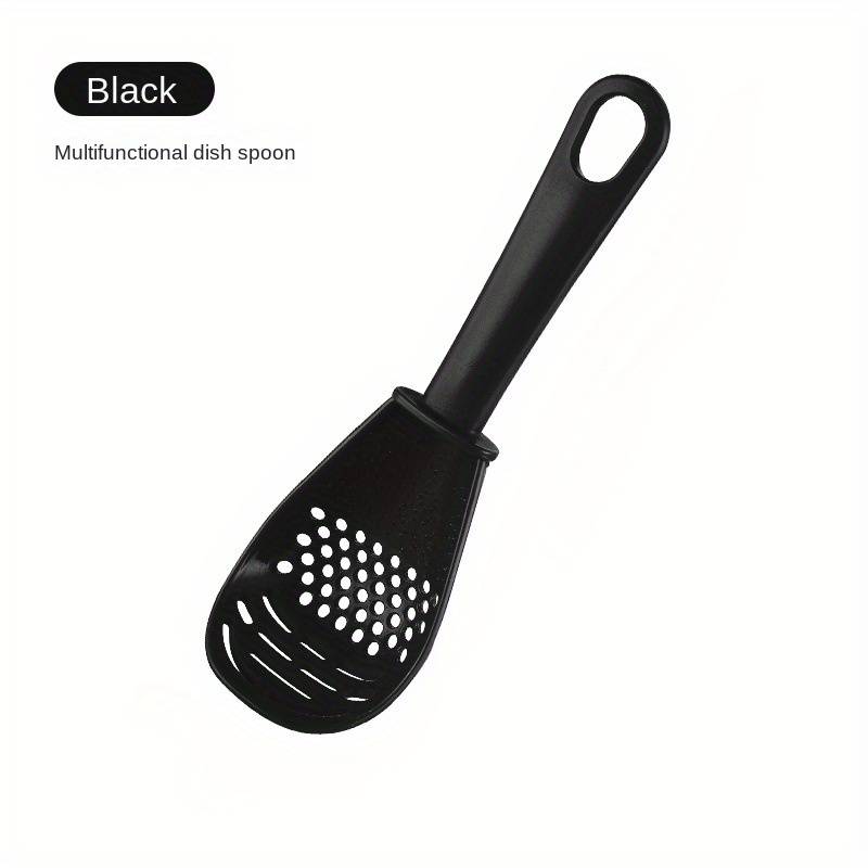 1pc Multi-Function Kitchen Spoon Grind Mash Drain for Easy Cooking   Perfect for Ginger G