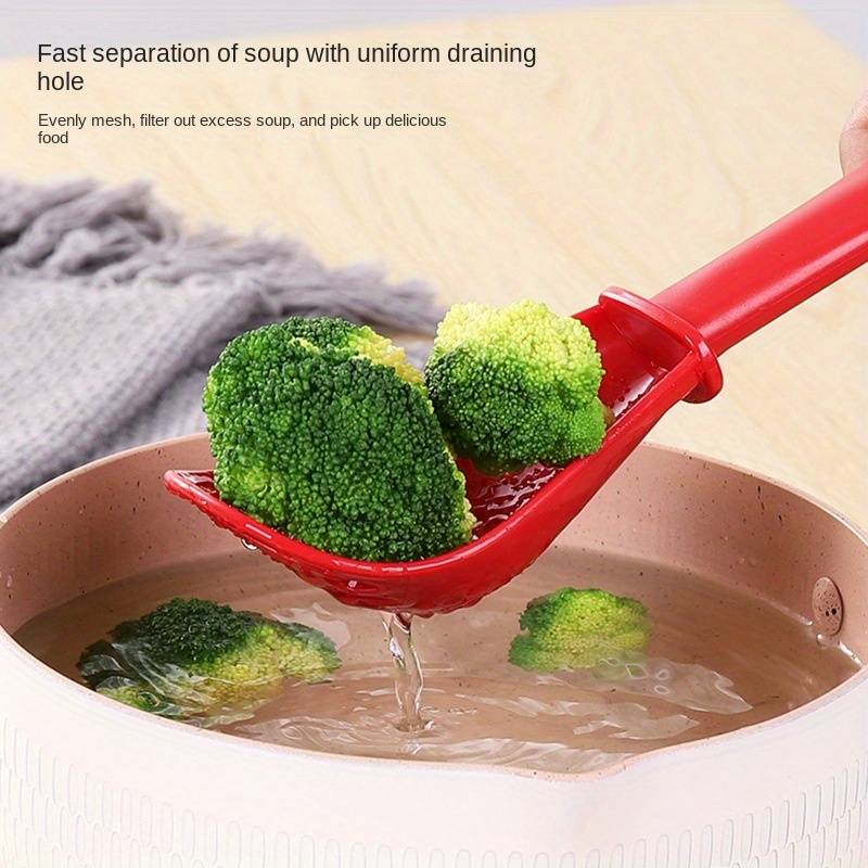 1pc Multi-Function Kitchen Spoon Grind Mash Drain for Easy Cooking   Perfect for Ginger G