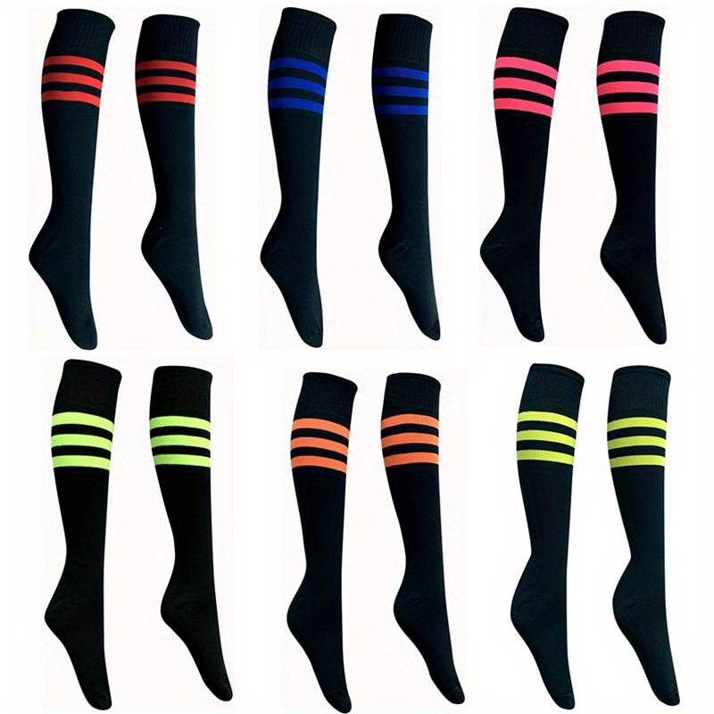 1 Pair White With Red Edges One Pair One Size Socks