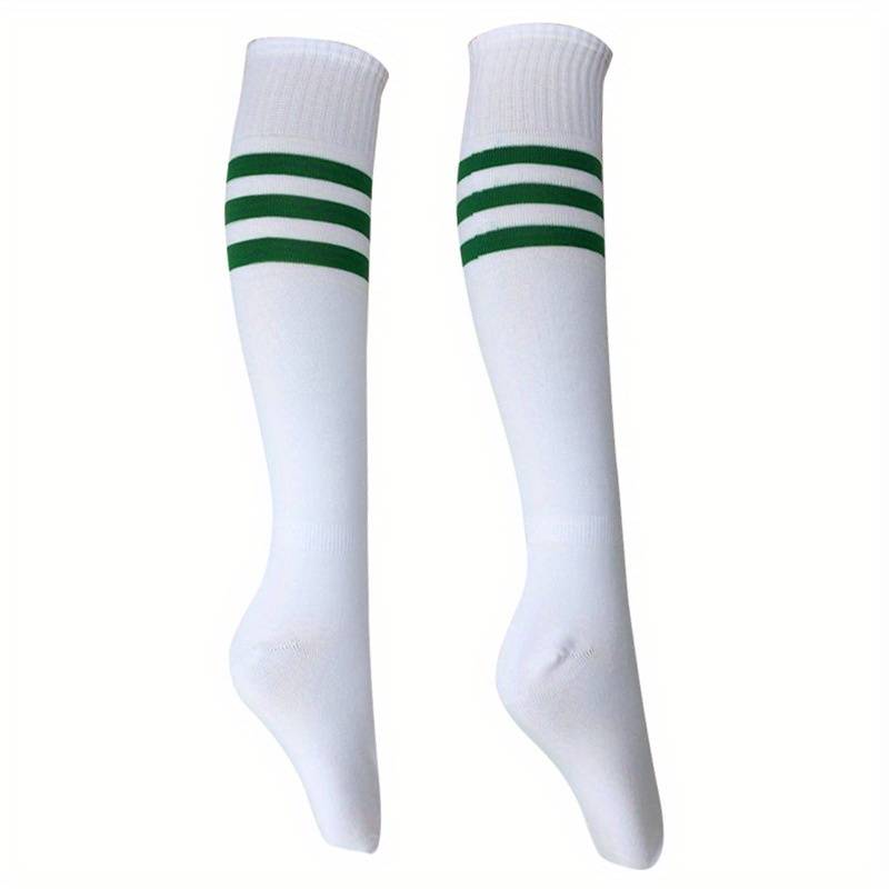 1 Pair White With Red Edges One Pair One Size Socks