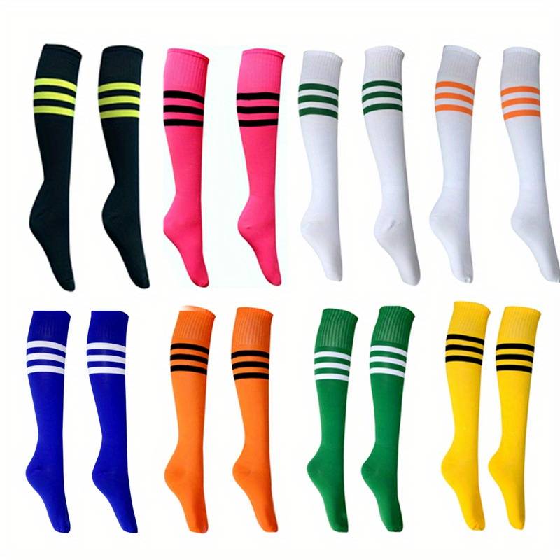 1 Pair White With Red Edges One Pair One Size Socks