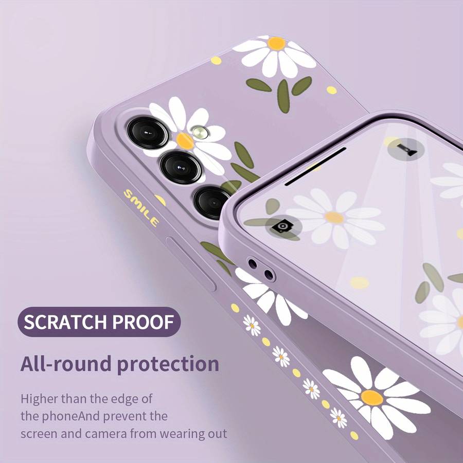1pc White For Samsung Galaxy S22 5G Phone Cases