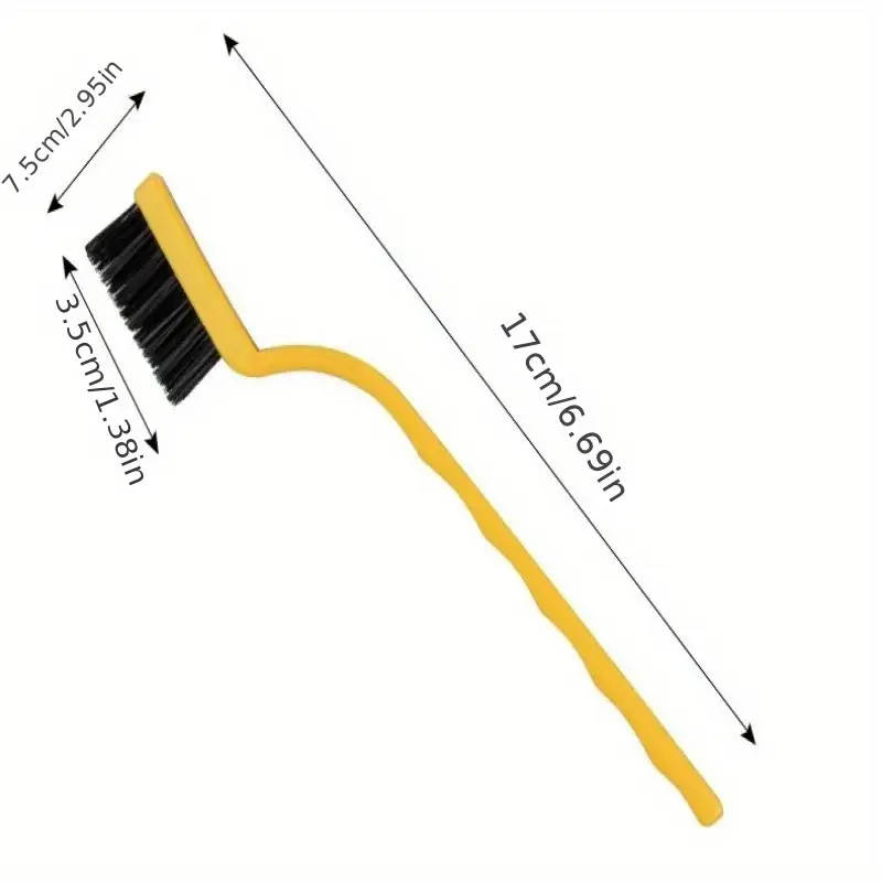 3pcs Wire Brush Kitchen Cleaning Scrub Brush Gas Stove Cleaning Brush Oil Cleaning Brush