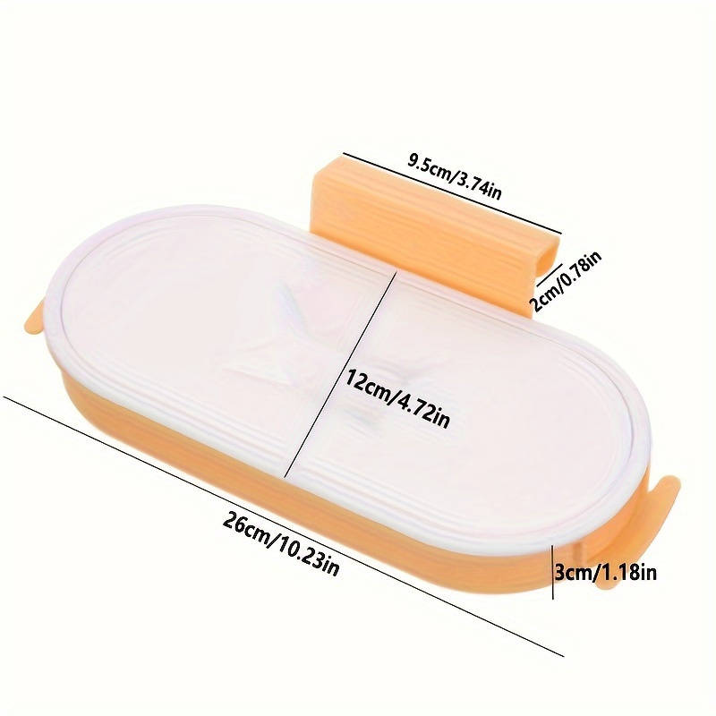 1pc Kitchen Garbage Bag Holder Portable Plastic Garbage Bag Racks with Lid Hanging Rack Cabin