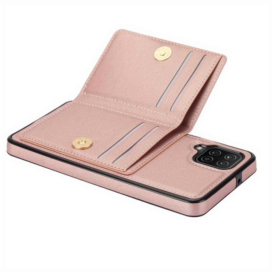 1pc Deep Purple For Samsung Galaxy A12 Phone Cases