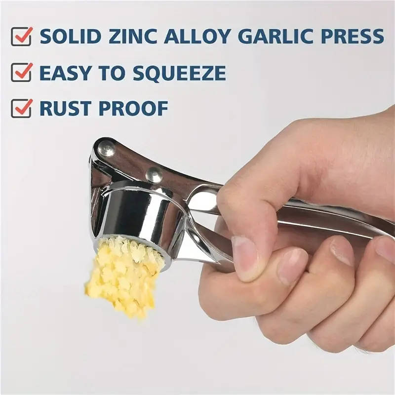 Titanium Garlic Press