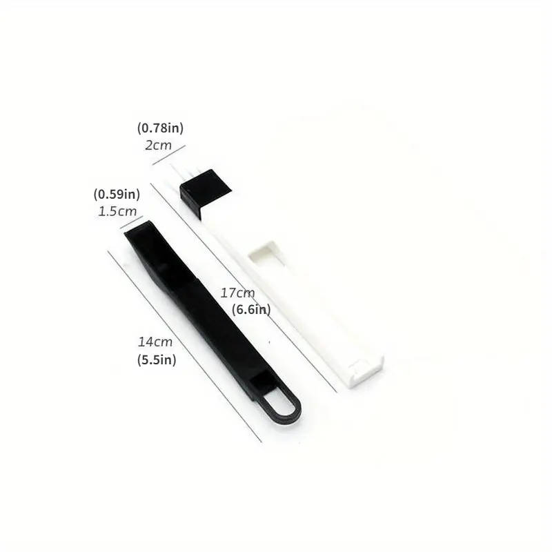 1pc 2in1 Multi-purpose Computer Keyboard Cleaning Brush and Stationery Tool - Office Desk Set