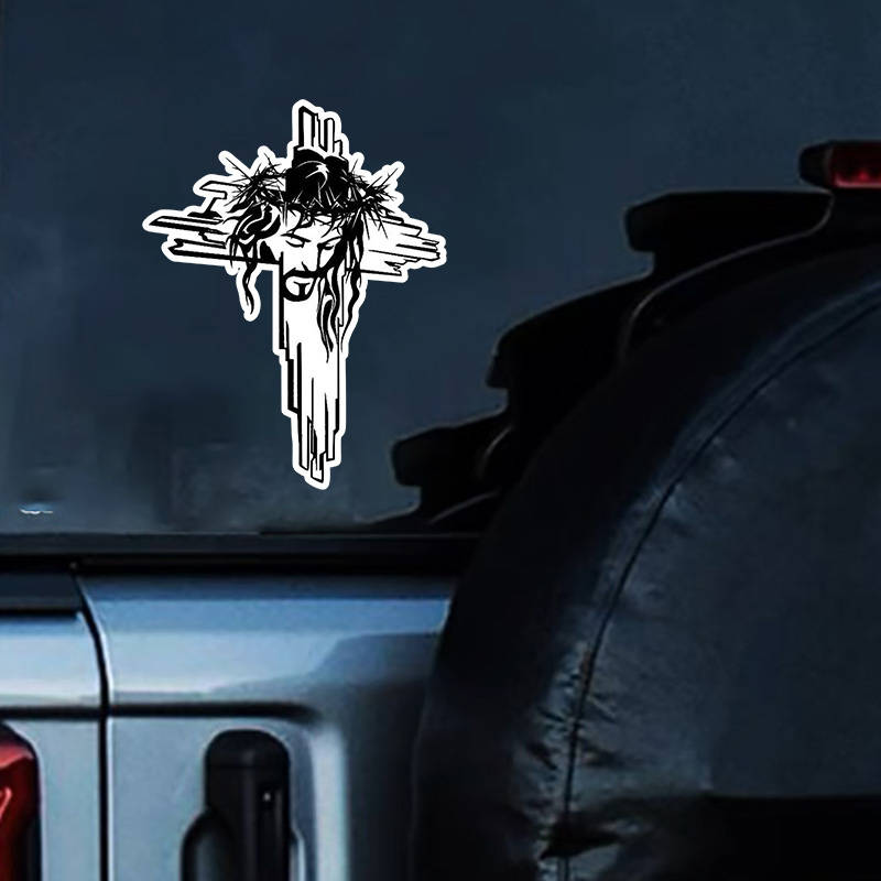 1pc Jesus Christian Themed Stickers
