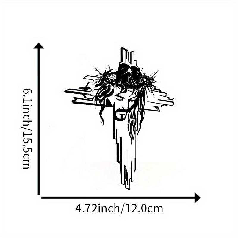 1pc Jesus Christian Themed Stickers