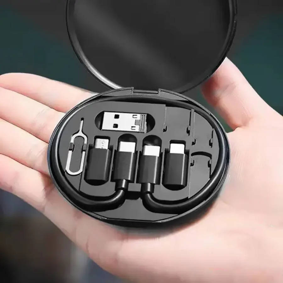 5 in 1 60W USB C To USB C Cable For All Smart Phone Fast Charging Cable Adapter Kit OTG Converter