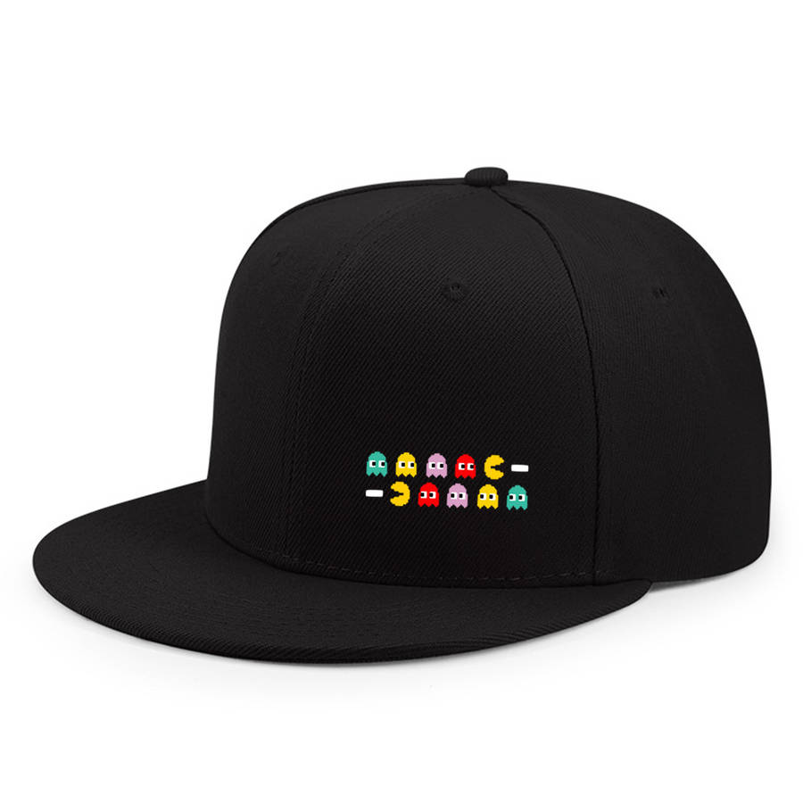 1pc Street Style Adjustable Snapback Cap with Colorful Smiling Face Design C Sun Safeguard Polyest