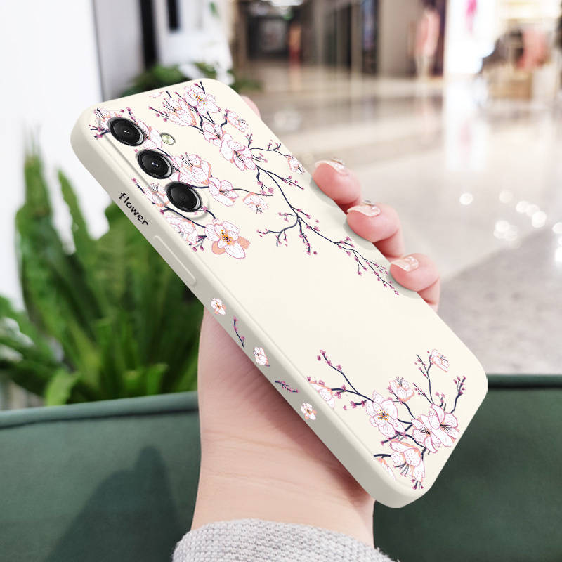 1pc White For Samsung Samsung Galaxy A25 5G Phone Cases