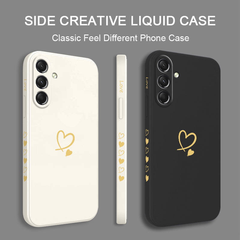 1pc Green For Samsung Galaxy A55 Phone Cases