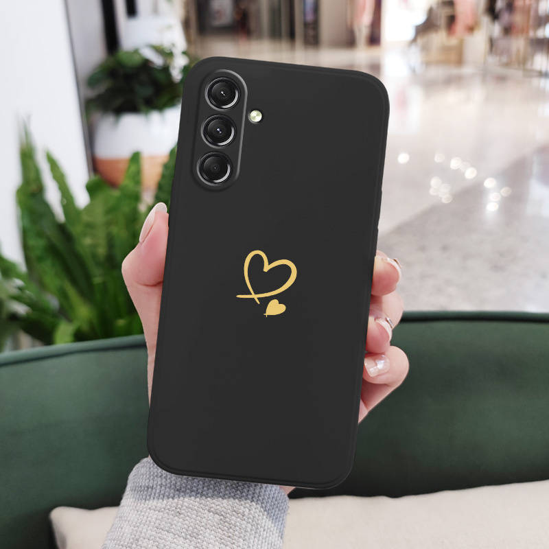 1pc Green For Samsung Galaxy A55 Phone Cases